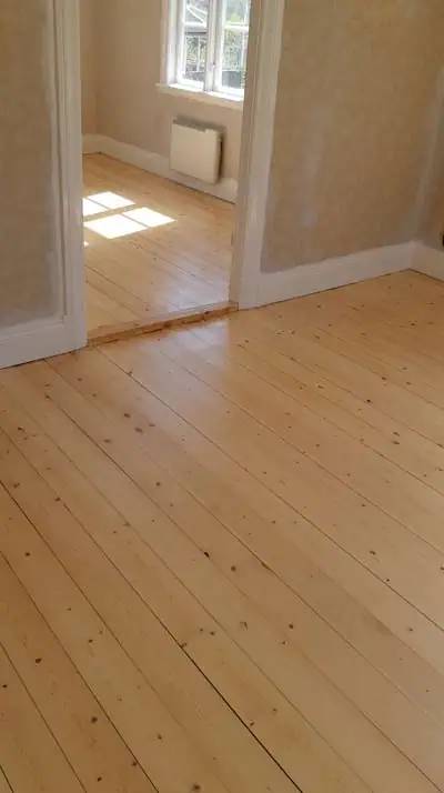 Golvslipning furugolv