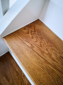 Trapprenovering - detaljbild